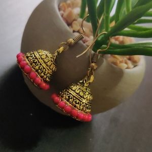 Earrings hand work